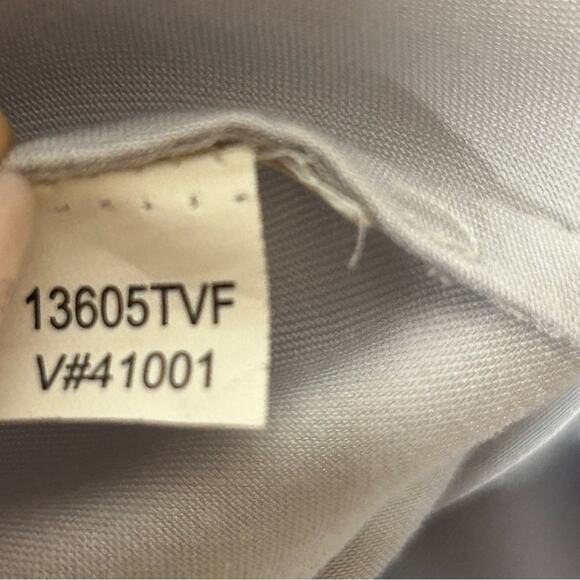 TVF for DVF Persimmon Satin Blend Mini Cloud Blue Size 0 - Picture 15 of 16